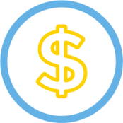 Dollar sign icon