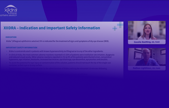Xiidra Overview and Prescribing